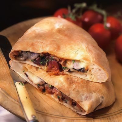 Salami Calzone