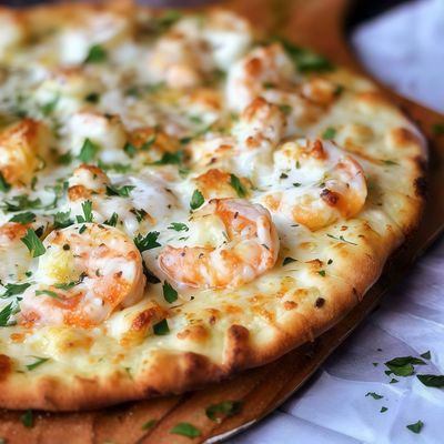 Scampi Italian Pizza