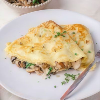 Mushroom Crepe