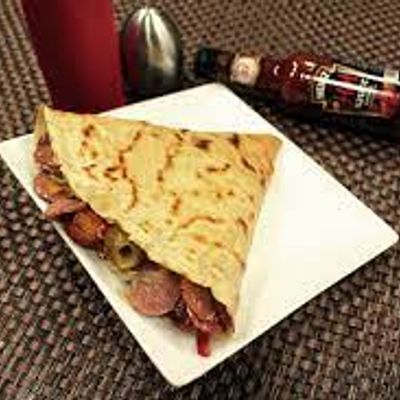Hot Dog Crepe