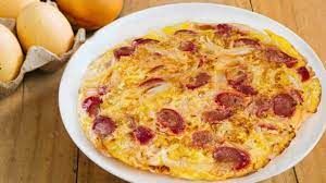 Hot Dog Omelette