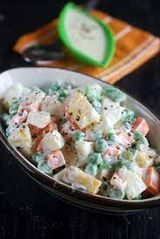 Mixed Vegetables With Mayonnaise