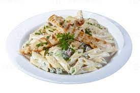 Pasta Chicken White Sauce
