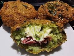 Taamia Stuffed Pastrami Patty