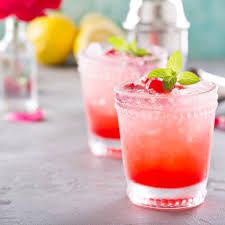 Red berry soda