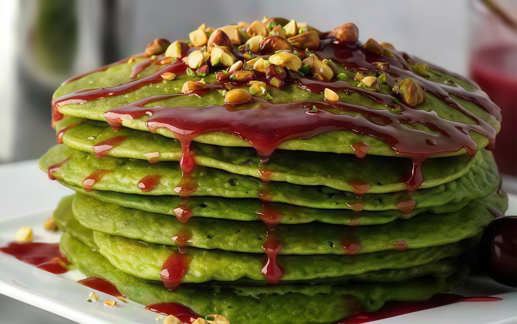 Pistachio Pancake