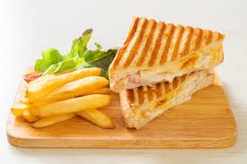 Potatoes With Boiled Egg Sandwich
