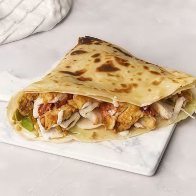 Shawarma Chicken Crepe