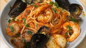 Linguine Under Covered Pasta