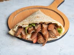 Grilled kofta crepe