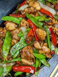 Green Pepper Chicken Meal