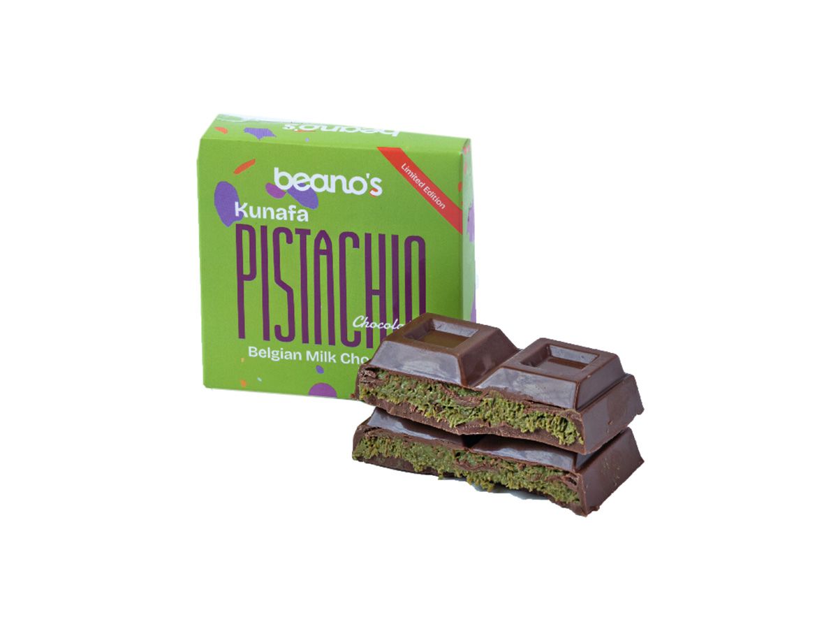 Dubai Kunafa Pistachio Belgian Chocolate