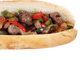 Oriental Sausage Sandwich