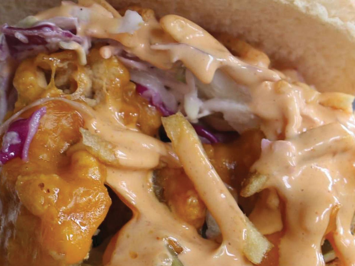 Hot Dynamite Chicken Burger