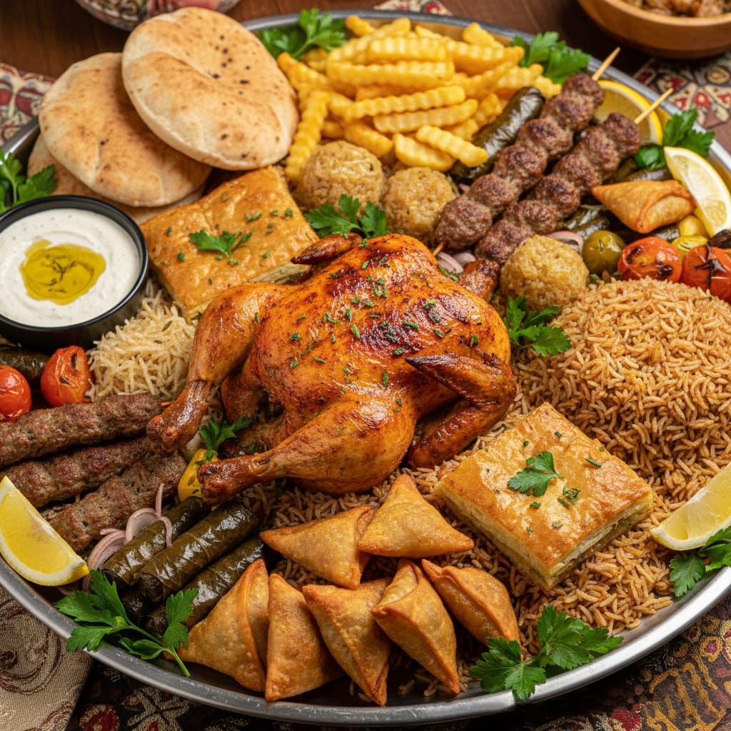 A Tray For Gathering Friends Of 4 To 6 People