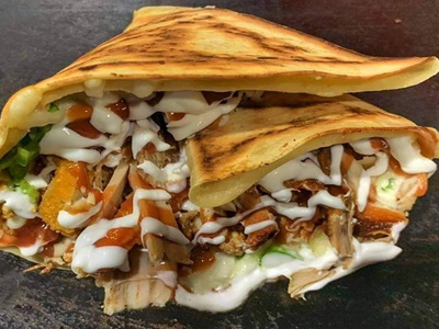 Grilled Ranch Crepe