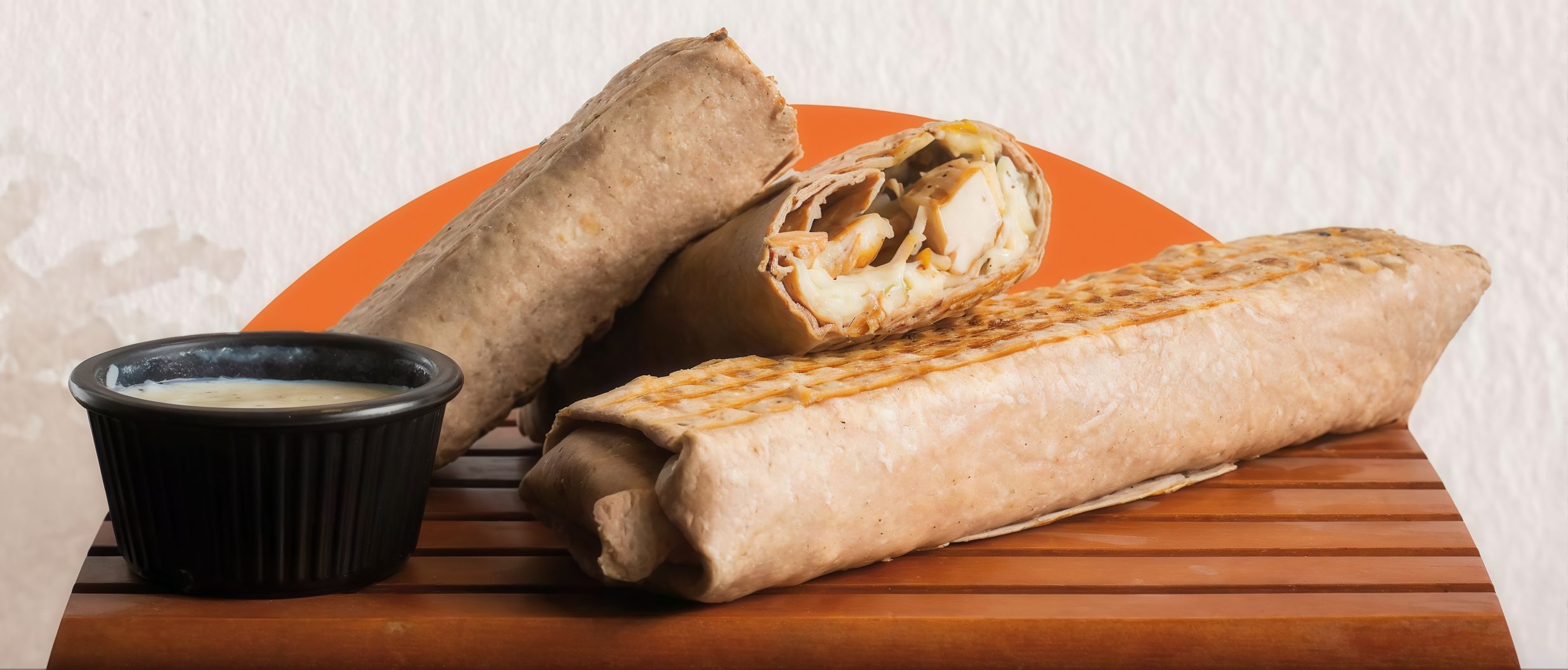 Tortilla Chicken Burger
