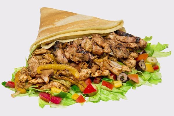Chicken Fajita Crepe