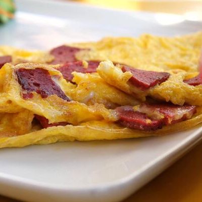 Pastrami Omelette