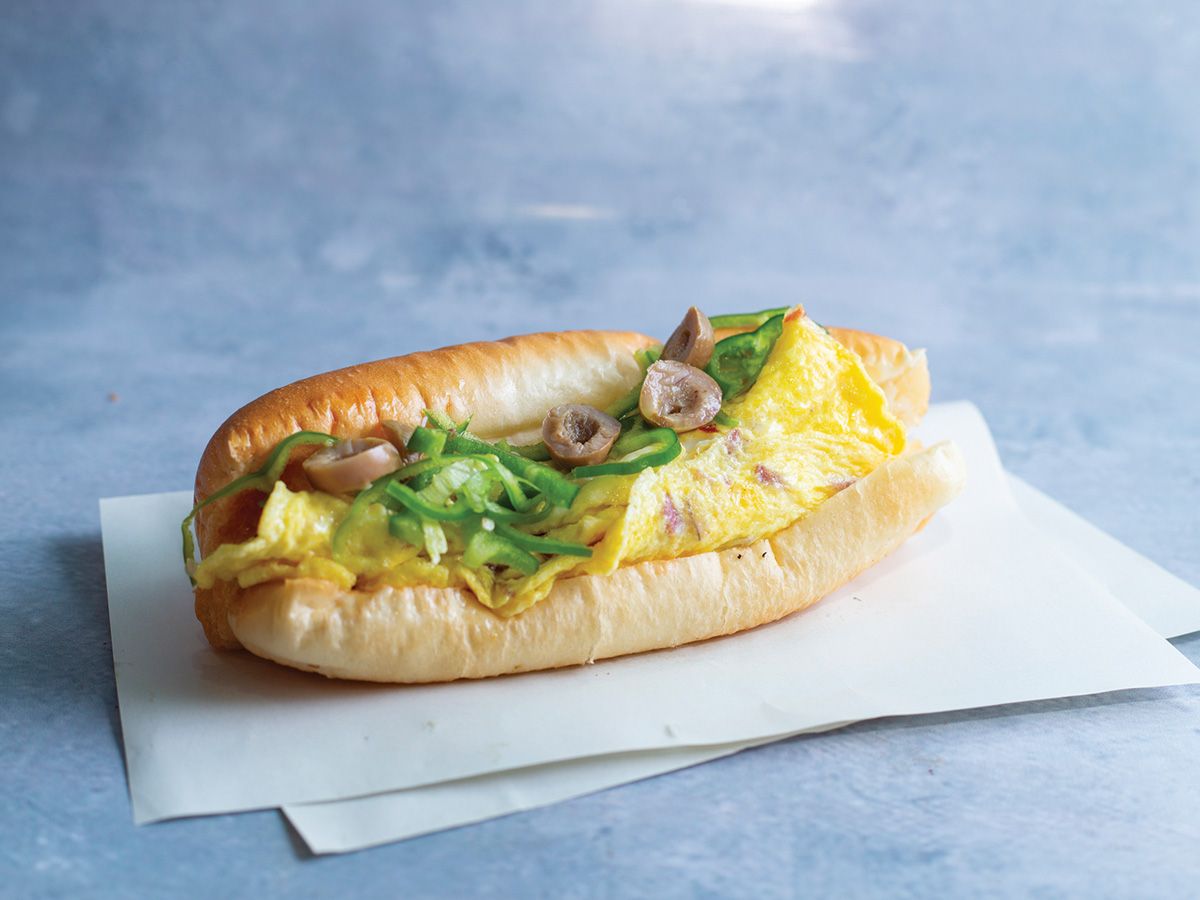 Eggs Pizza Fino Sandwich
