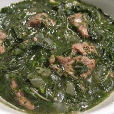 Molokhia With Meat