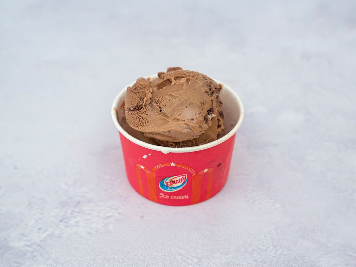Chocolate Ice Cream Scoop