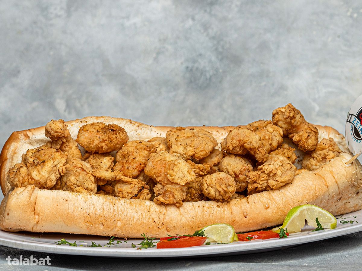 Shrimp sandwich