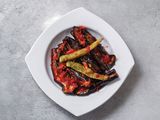 Pickled Eggplant And Tomatoes