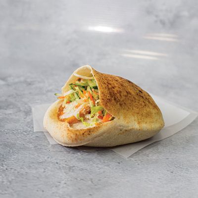potato Pane with boiled eggs sandwich