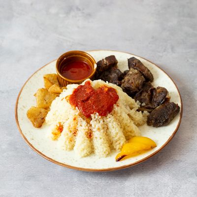 roasted meat fattah