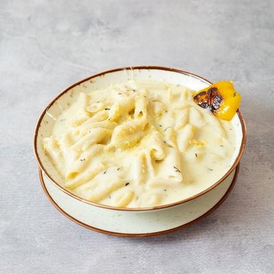 White pasta