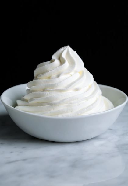 extra whipping cream