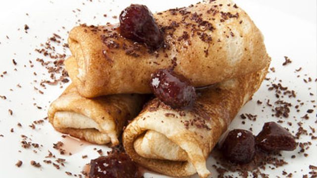 Chocolate With Cinnamon Crepe