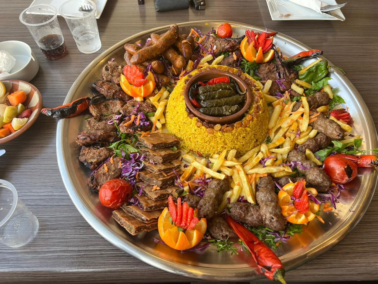 Grill Tray For 5 Persons - Half Kilo Grilled Ribs