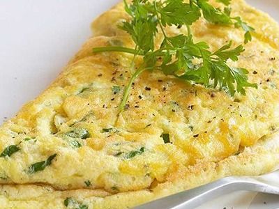 Plain omelette