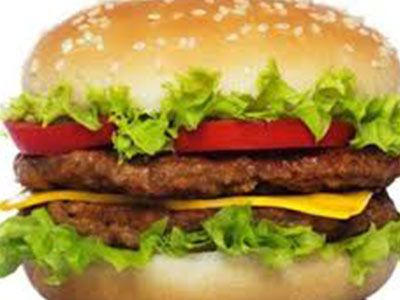 Jumbo Double Beef Burger Sandwich