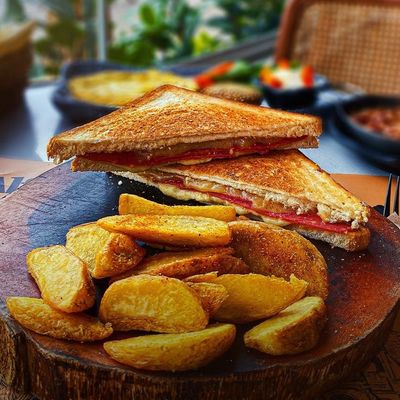Smoked Beef Toast