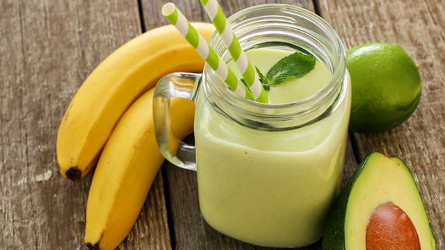 Avocado With Banana Juice