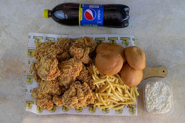 Broasted 12 Pieces Meals
