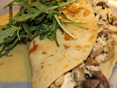 Chicken Fajita Crepe