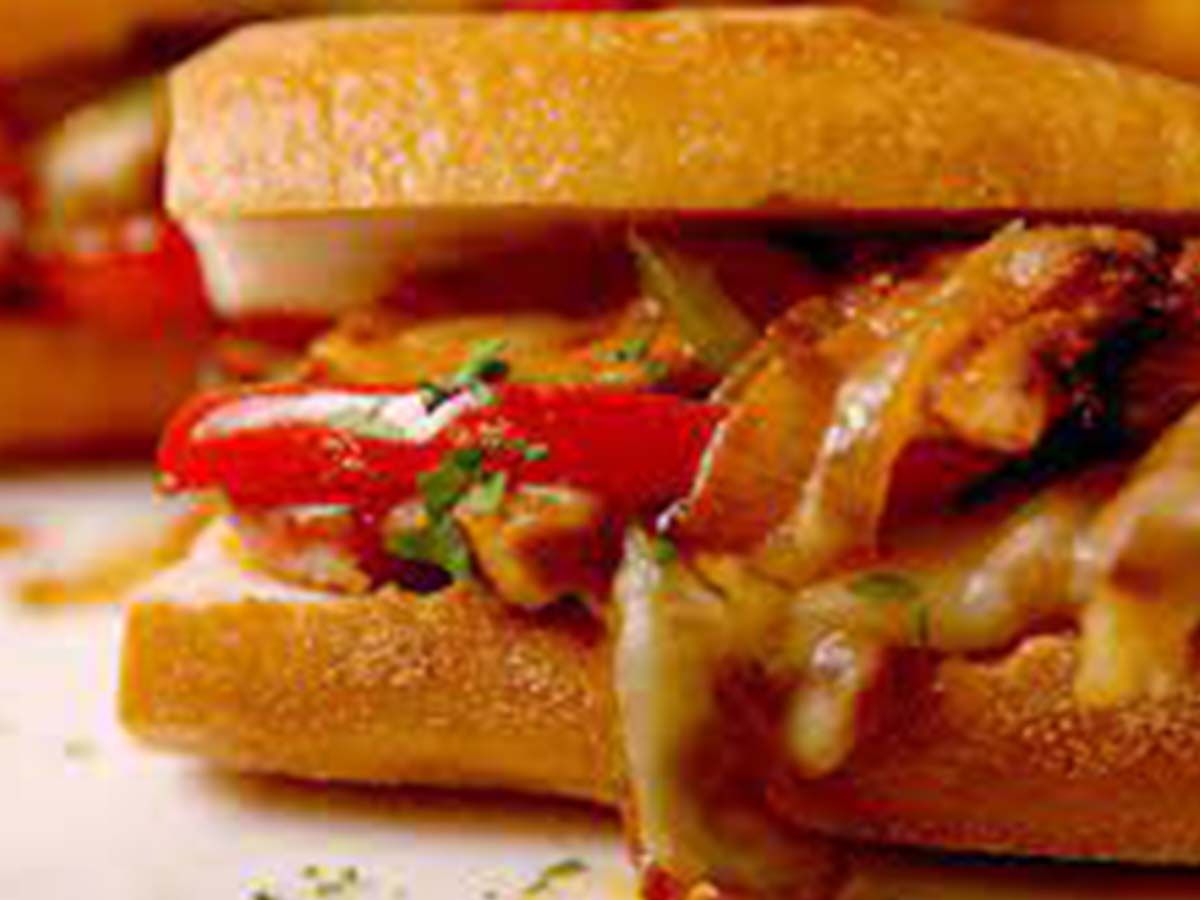 Chicken Fajitas Sandwich