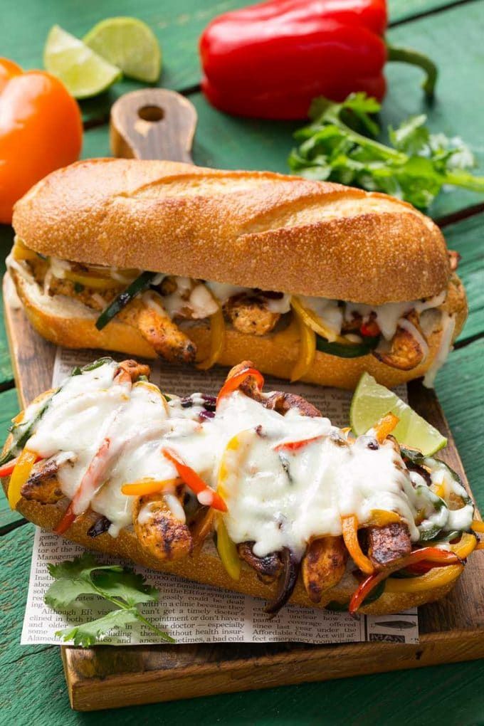 fajita Chicken Sandwich