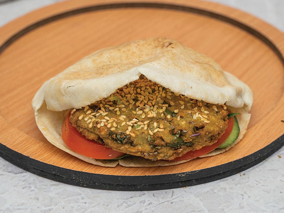 Falafel sandwich