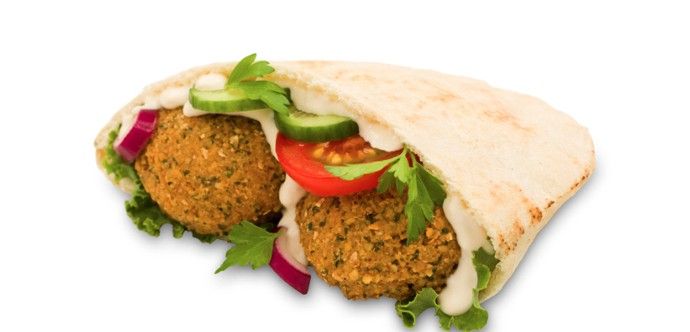 Stuffed Falafel Sandwich