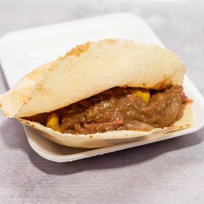 Foul With Sausage Sandwich