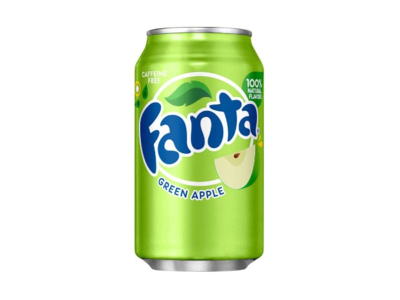 Green Apple Fanta Can