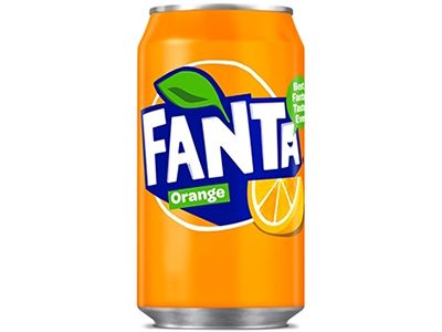 Orange Fanta Can