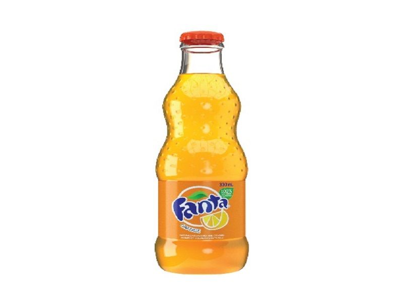 Fanta Orange Bottle