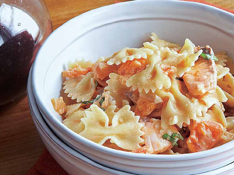 Salmon Farfalle Pasta