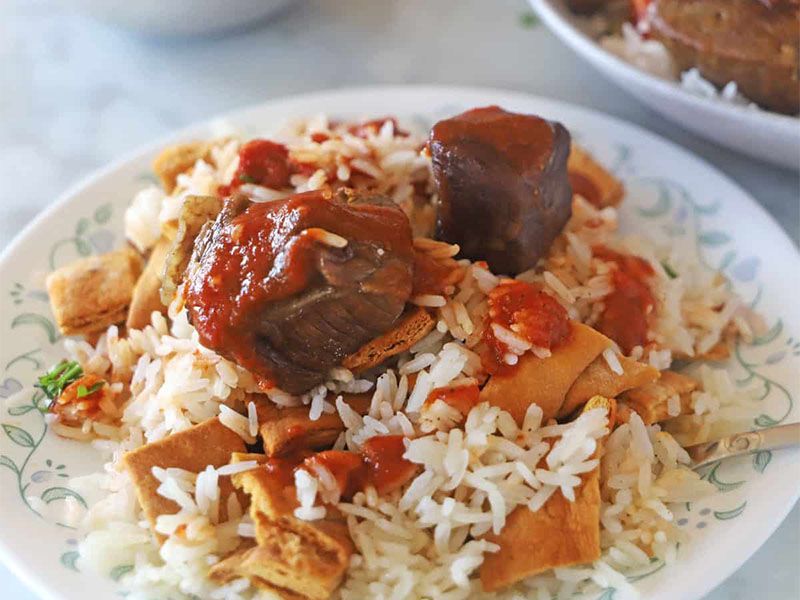 Kandouz Shank Fatteh Casserole